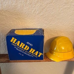 Vintage Avon Hard Hat Deep Woods After Shave